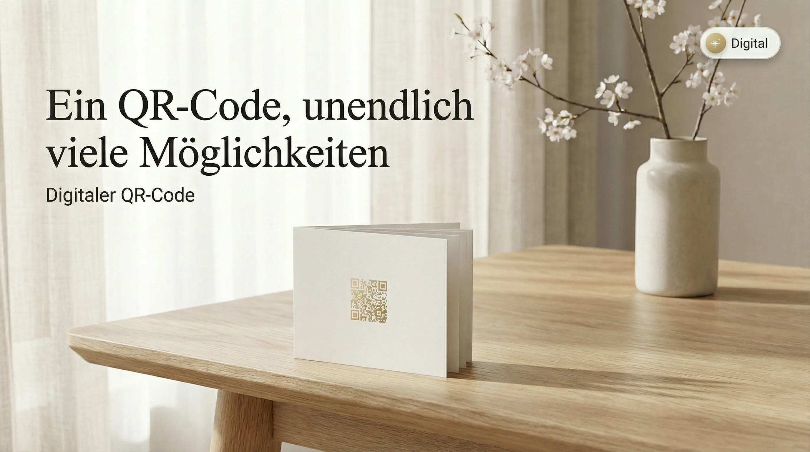 Digitaler QR-Code – Digitale Gedenkseite mit QR-Code für Grabstein